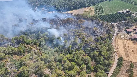Yangın büyük ölçüde kontrol altında