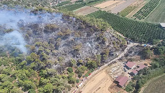 Yangın büyük ölçüde kontrol altında