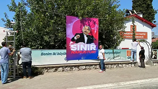CHP İlçe Başkanı Demir, 'Sınırlarımızın çiğnenmesine göz yummayacağız'