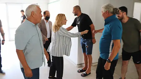 Milletvekili Gökcan'dan Muğlaspor'a ziyaret