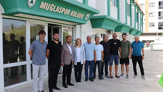Milletvekili Gökcan'dan Muğlaspor'a ziyaret