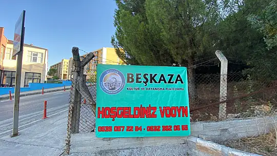 Beşkaza Platformundan Öğrencilere 'Hoşgeldiniz Vooyn' Afişli Destek