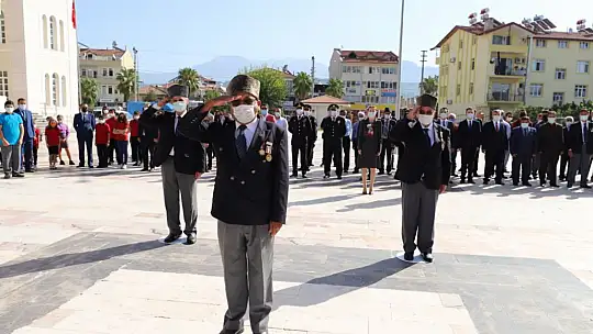 Seydikemer'de Gaziler Günü Törenle Kutlandı