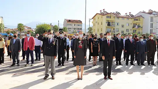 Seydikemer'de Gaziler Günü Törenle Kutlandı