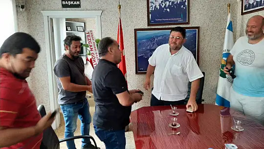 Başkan Adayı Göktepe'den, Başkan Kökten'e ziyaret