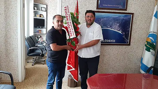 Başkan Adayı Göktepe'den, Başkan Kökten'e ziyaret