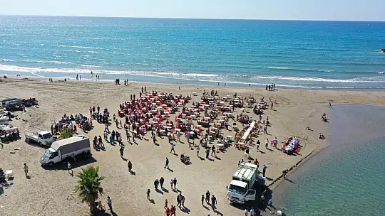 Seydikemer'de 'Şükür Yemeğinin' 19'uncusu düzenlendi