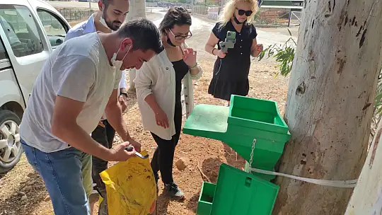 Hayvanları Koruma Gününde farkındalık için mama dağıttılar