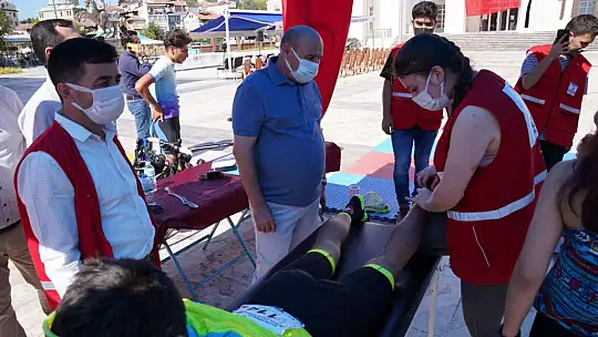 Seydikemer Belediyesi ve Kızılay Sporcuların Yanında