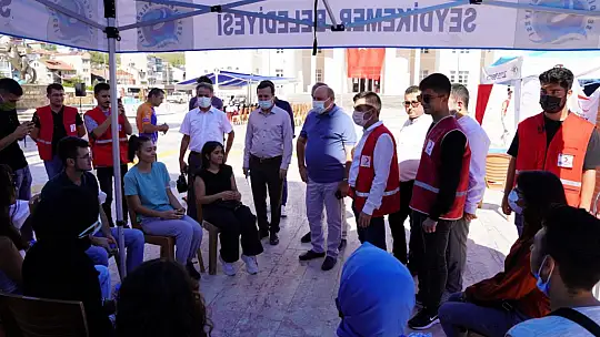 Seydikemer Belediyesi ve Kızılay Sporcuların Yanında