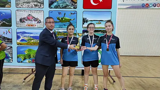 Menteşe Spor Salonu Masa Tenisi İl Birinciliği turnuvasına ev sahipliği yaptı