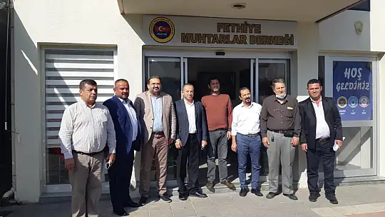 Başkan Sodra ve Kansız'dan, Başkan Canözü'ne ziyaret