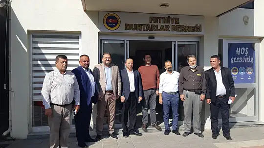 Başkan Sodra ve Kansız'dan, Başkan Canözü'ne ziyaret