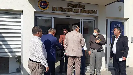 Başkan Sodra ve Kansız'dan, Başkan Canözü'ne ziyaret