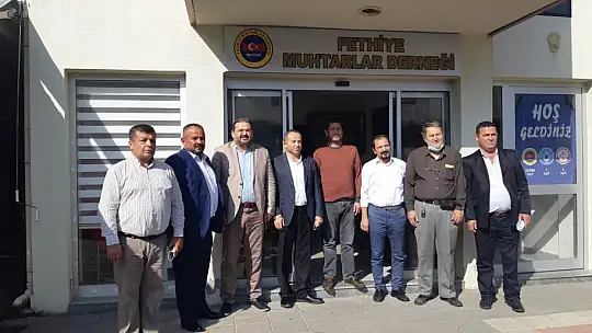 Başkan Sodra ve Kansız'dan, Başkan Canözü'ne ziyaret