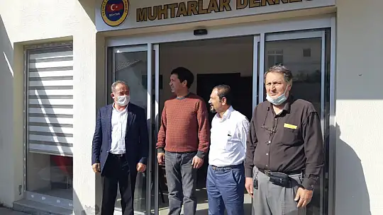 Başkan Sodra ve Kansız'dan, Başkan Canözü'ne ziyaret