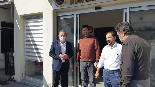Başkan Sodra ve Kansız'dan, Başkan Canözü'ne ziyaret