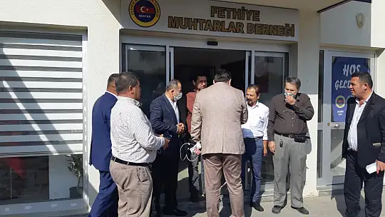 Başkan Sodra ve Kansız'dan, Başkan Canözü'ne ziyaret