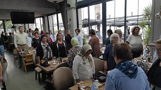 Türk Kadınlar Birliği Kahvaltıda Buluştu