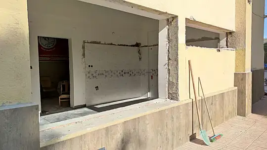 Tarihi Muğla Atatürk Spor Salonu yenileniyor