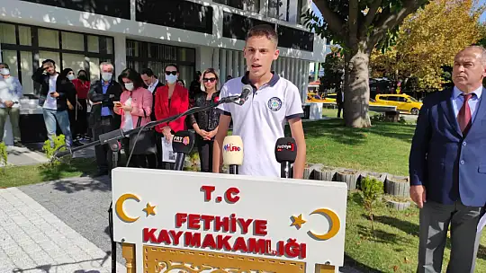 Fethiye'de Cumhuriyet coşkusu