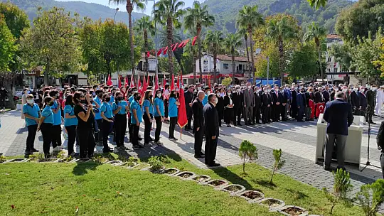 Fethiye'de Cumhuriyet coşkusu