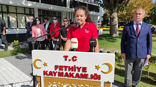 Fethiye'de Cumhuriyet coşkusu