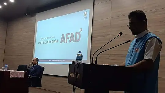 Afet Farkındalık Eğitimi