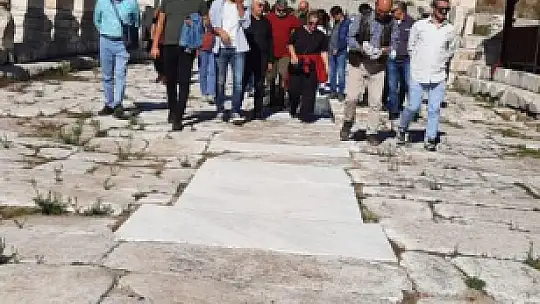 Muğla İl Müdürleri Antik Kentte