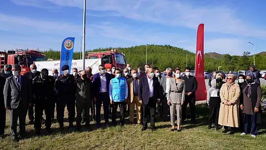 Seydikemer'de yeşil bir gelecek için fidanlar toprakla buluştu