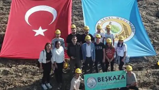 Beşkazalılardan ağaç dikimi