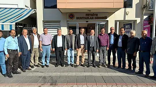 Başkan Öztürk, muhtarlarla buluştu