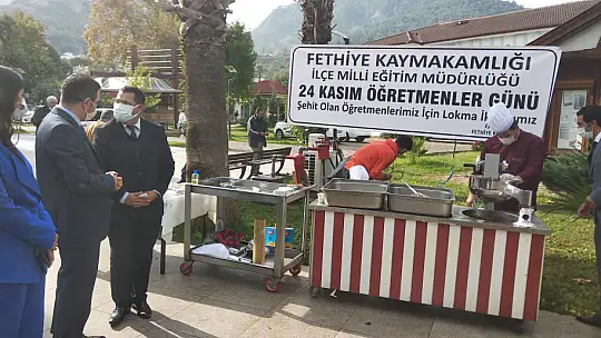 Şehit Öğretmenlere Lokma
