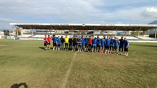 Fethiyespor'da baklavalı antrenman