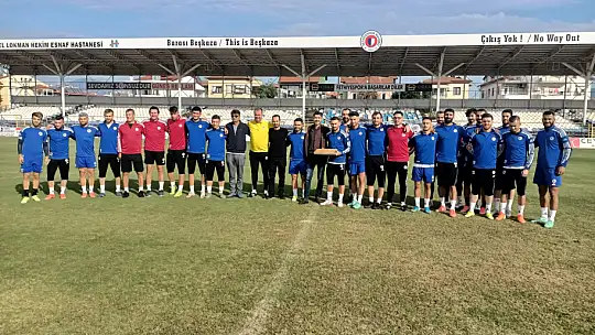 Fethiyespor'da baklavalı antrenman