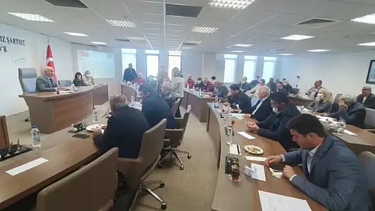 Belediye meclisi toplandı