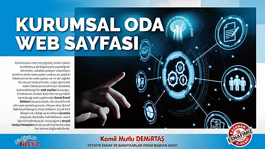 Demirtaş'tan Esnafı İlgilendiren Projeler