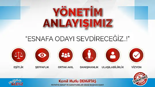 Demirtaş'tan Esnafı İlgilendiren Projeler