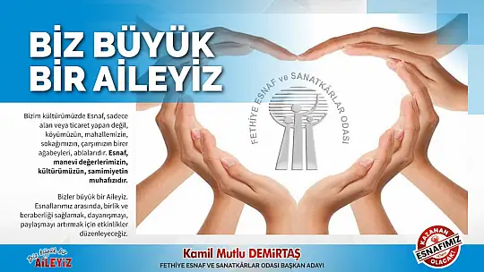 Demirtaş'tan Esnafı İlgilendiren Projeler