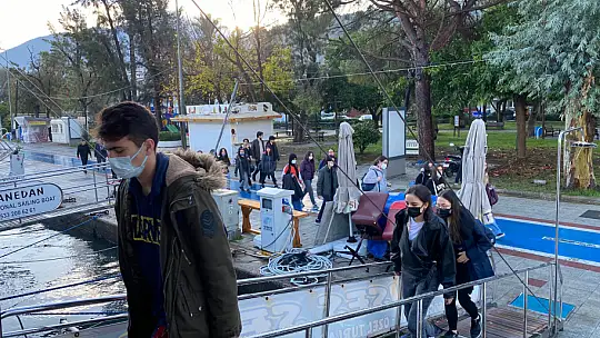 Moral bulmaya Fethiye'ye geldiler