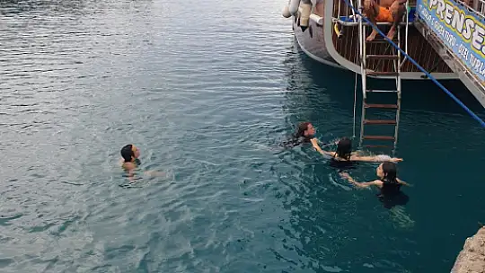 Moral bulmaya Fethiye'ye geldiler