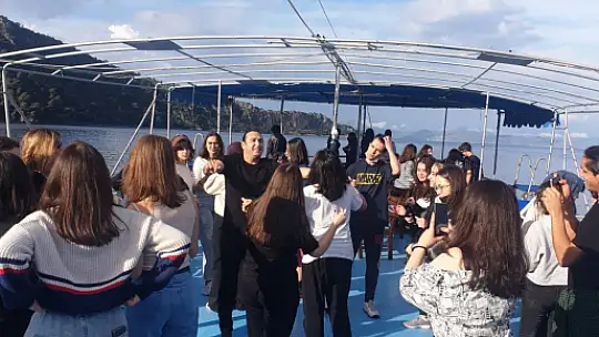 Moral bulmaya Fethiye'ye geldiler