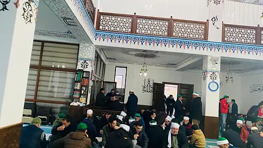 Yılın Son Pazarı Hz. Ali Cami'nde Buluşuldu