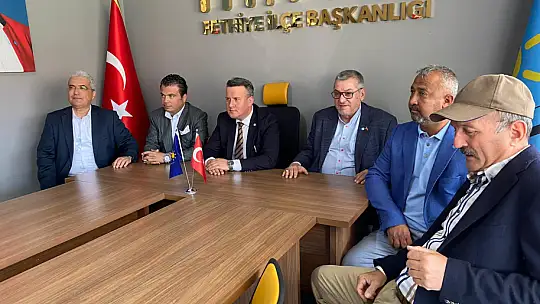 SAKICI'DAN İYİ PARTİ'YE ZİYARET