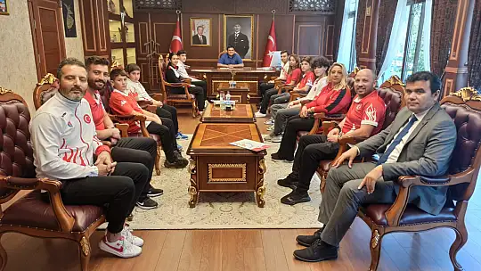 Milli Sporculardan Ziyaretler