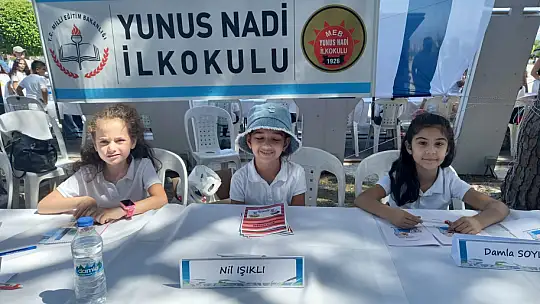 Yunus Nadi İlkokulundan İmza Günü
