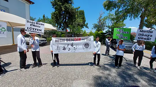 Müzikle Çevre Sevgisini Anlattılar