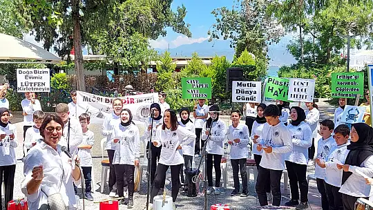 Müzikle Çevre Sevgisini Anlattılar