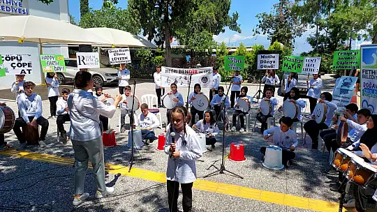 Müzikle Çevre Sevgisini Anlattılar