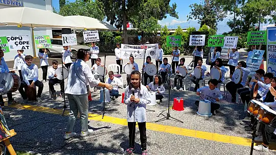 Müzikle Çevre Sevgisini Anlattılar
